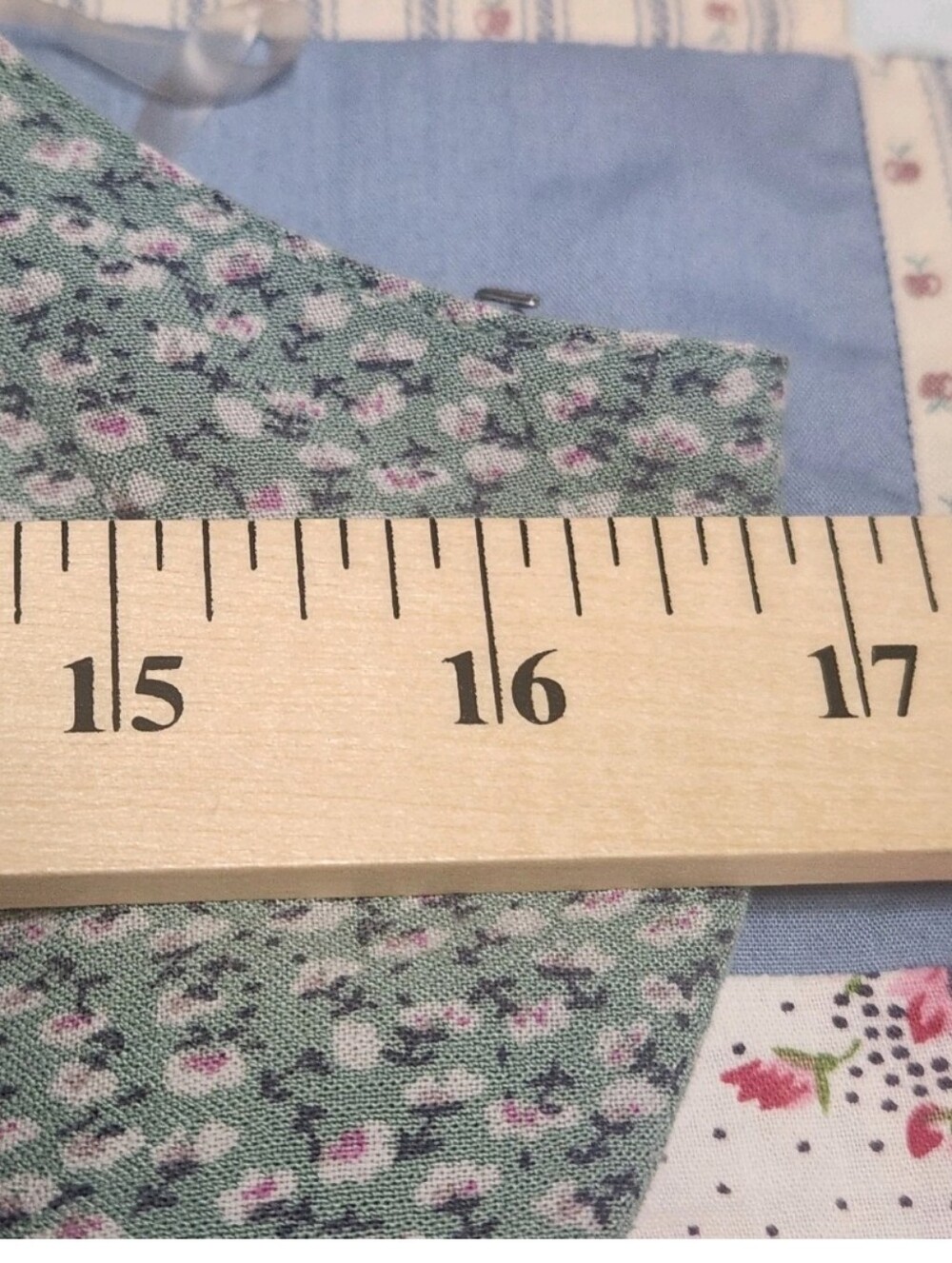 Lucky Brand Ditsy Floral Maxi Slip Dress M Sage Green Floral Boho Cottagecore - Picture 10 of 16
